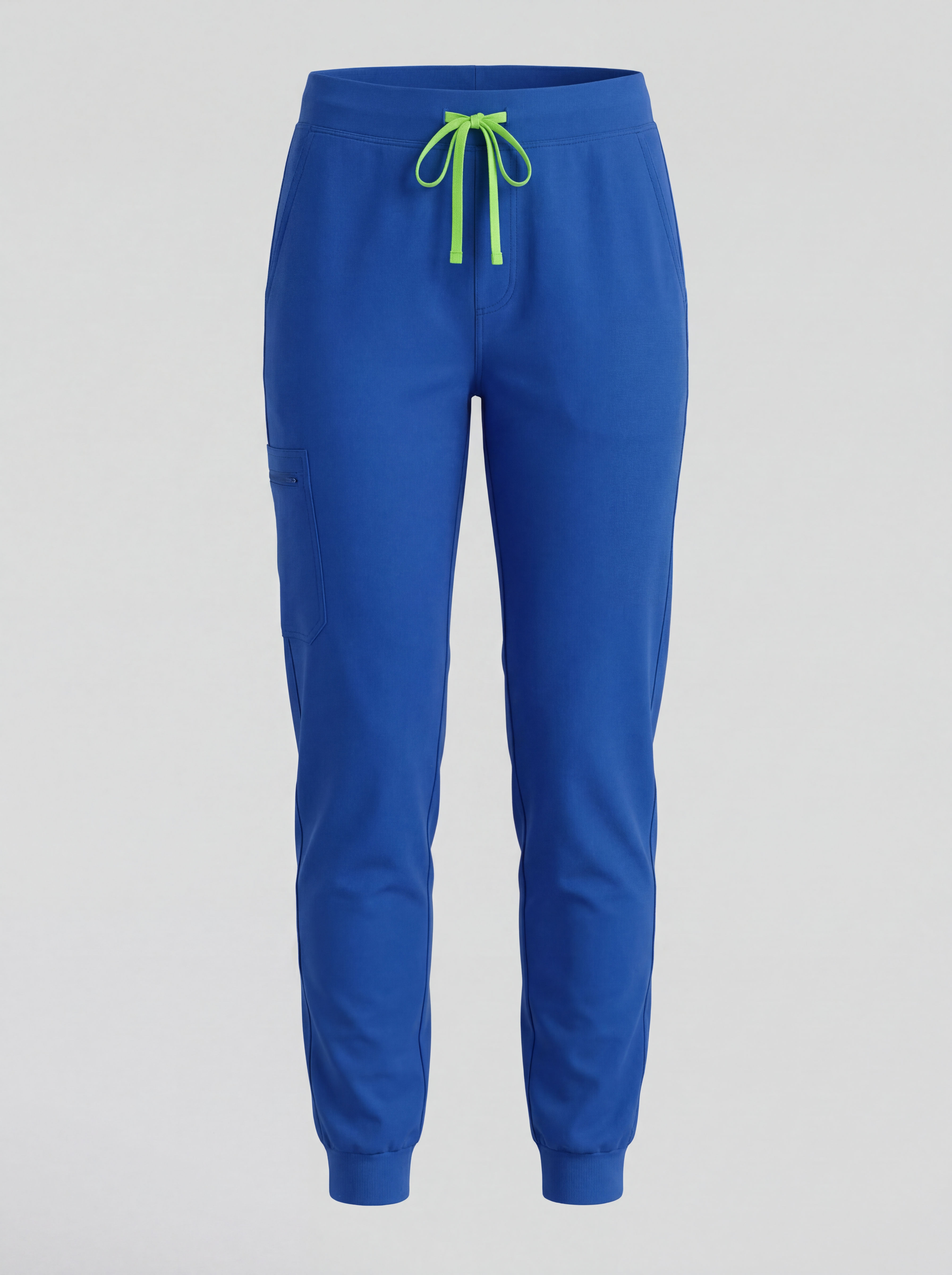 Pantalón | Color Azul | Cordones verde
