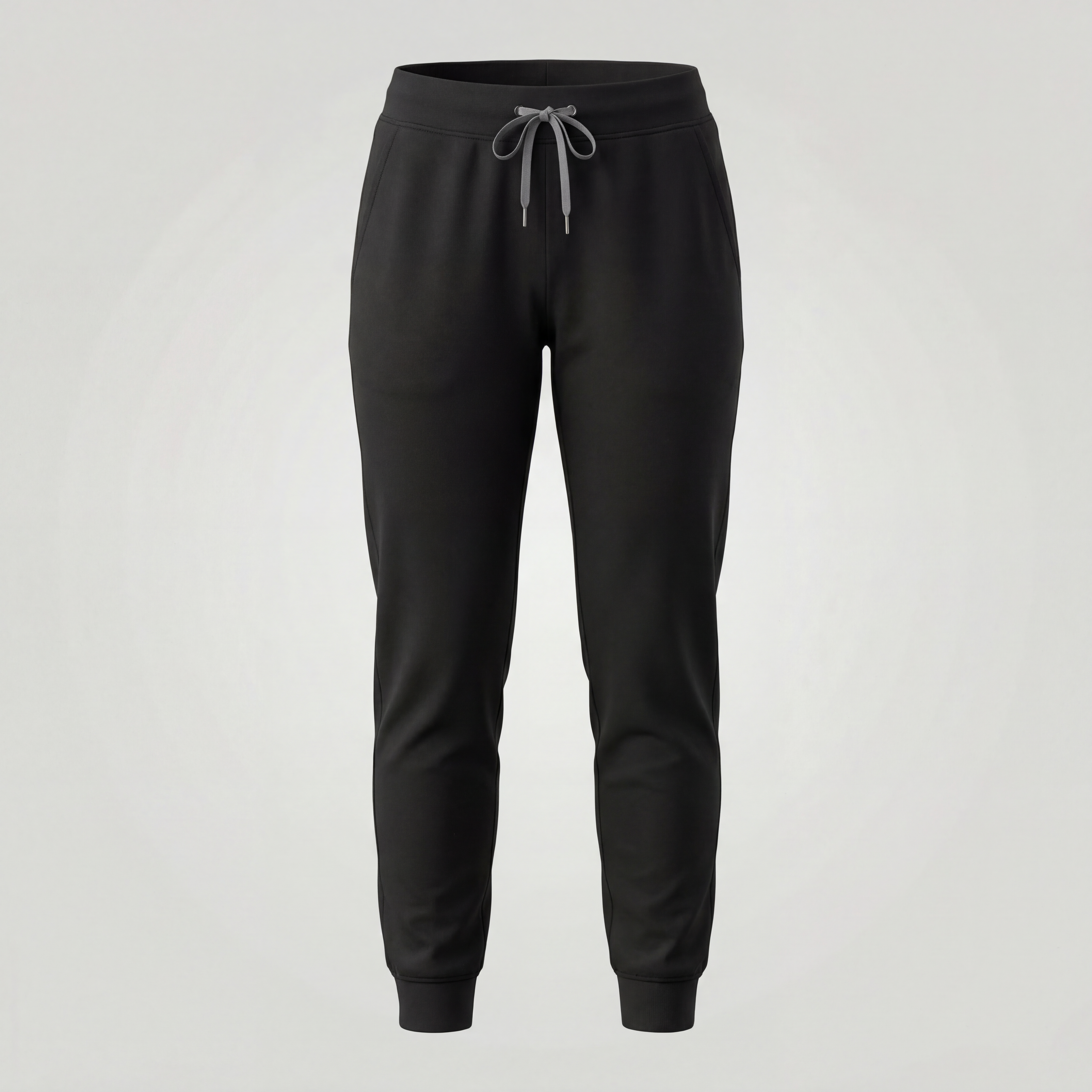 Pantalón | Color negro | Cordones gris